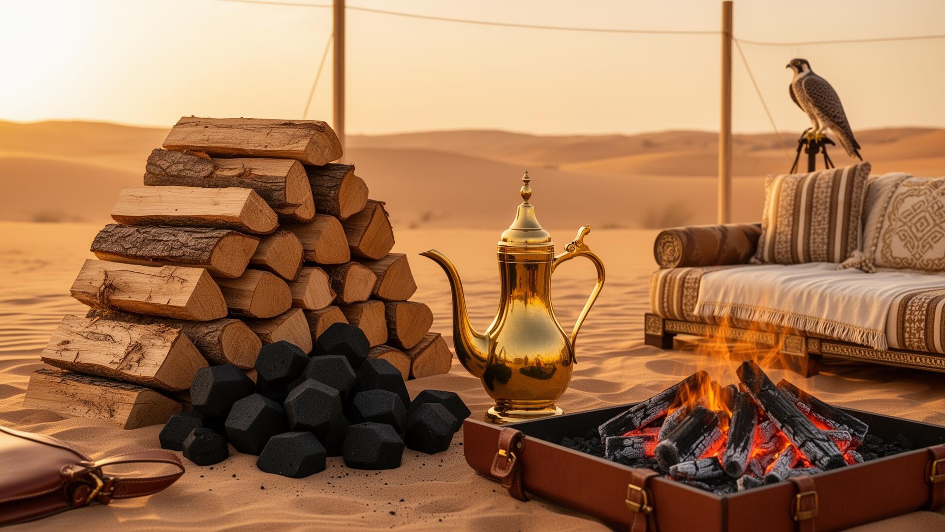 الحطب والفحم